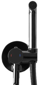 Bidé csap Lungo  Loop Black Metallic