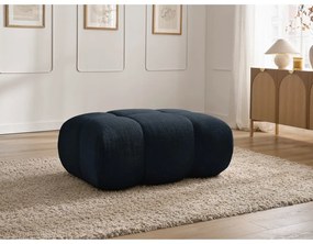 Sötétkék zsenília lábtartó Ivane – Bobochic Paris