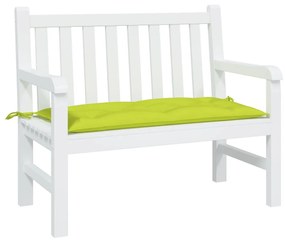 élénkzöld oxford szövet kerti pad párna 100 x 50 x 7 cm