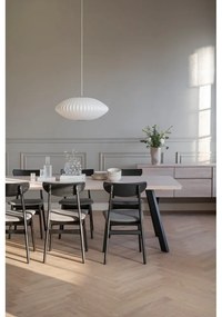 Fekete étkezőszék szett 2 db-os Rodham - Rowico