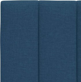 kék szövet fejtámla párna Hanko 200 cm