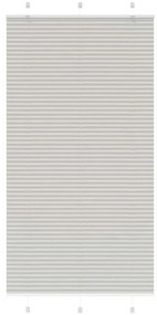 pliszírozott redőny világosszürke 110x200 cm szövetszélesség