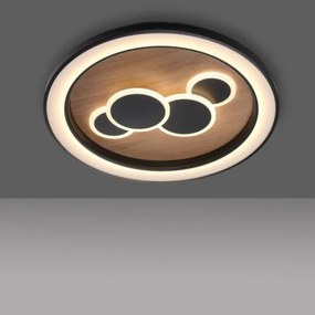 Paul Neuhaus 6284-79 - LED Mennyezeti lámpa ELIZA LED/55,5W/230V átm. 60 cm tölgy