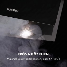 Klarstein Mirage 60, páraelszívó, 60 cm, 550 m³/ó, érintésvezérlés, fekete
