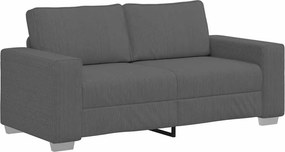 vidaXL sötétszürke kordbársony szövet loveseat kanapé 180x77x82 cm