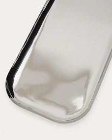 Rozsdamentes acél szervírozó tálca szett 2 db-os 15x29 cm Nirela – Kave Home