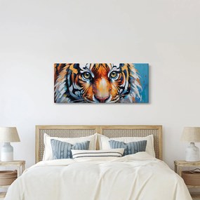 Kép - Tigris látképe, festmény (120x50 cm)