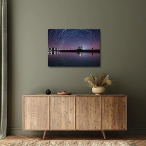 Egy éjszakai égbolt csillagokkal (70x50 cm)