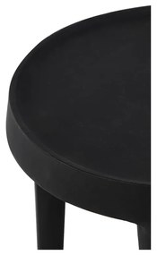 Fém kerek tárolóasztal szett 2 db-os ø 35 cm Tobias – Light &amp; Living