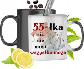 Mágikus Bögre Születésnapra 55. Színváltós, fényképes nyomattal