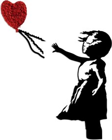Banksy moha faldekoráció - 13-1
