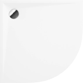 Deante Kerria Plus félkör alakú zuhanytálca 90x90 cm fehér KTS_053B