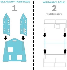 Doll House fa babaház - Dekornik