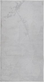 vidaXL IZA szürke rövid szálú skandináv stílusú szőnyeg 80 x 150 cm