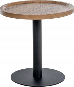 Aspen oldalasztal, fekete fa