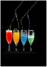 Poszterek 70x100 Színes italok
