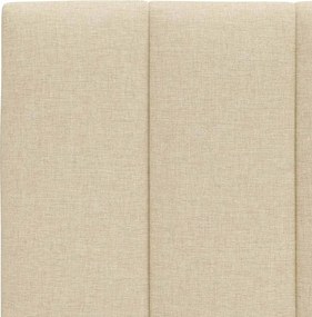 krémszínű szövet fejtámla párna Hanko 140 cm