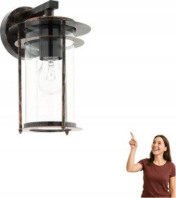 Kültéri fali lámpa Valdeo 96241 Eglo