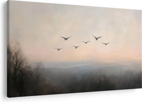 Kép - Madárcsapat (90x60 cm)