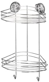 Vacuum-Loc kétszintes öntapadós sarokpolc, max. 33 kg - Wenko