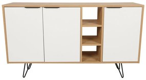 Clara Oak and White szekrény