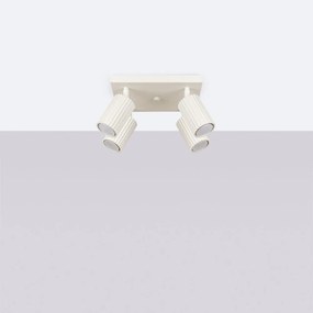 Krémszínű spotlámpa 25x25 cm Gleam – Sollux