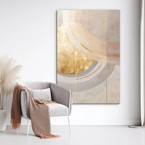 DUBLEZ | Nagy absztrakt kép - Gold