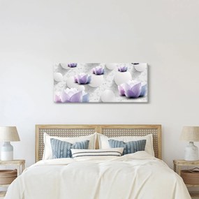 Kép virággal (120x50 cm)