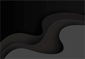 Fotótapéta Absztrakt Fekete Hullámok Hálószoba Nappali Tapéta Flizelina 350x250