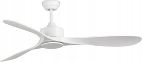 Faro Luzon L mennyezeti ventilátor fehér, DC motor, távirányító, 17,6-28 m