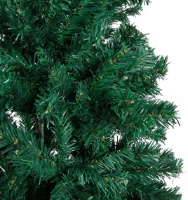 zöld PVC műkarácsonyfa vastag ágakkal 150 cm