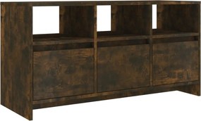 vidaXL füstös tölgy színű szerelt fa TV-szekrény 102x37,5x52,5 cm