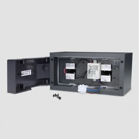 Brilagi - LED kültéri fali lámpa DOUBLE CUBE LED/12W/230V antracit IP65