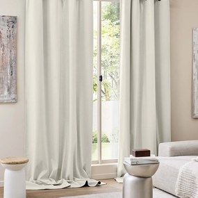 Bézs kordbársony termo függöny 140x260 cm Madison – douceur d'intérieur