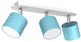 Spotlámpa DIXIE 3xGX53/11W/230V kék