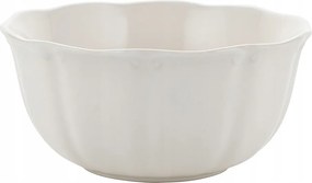 Kerámia tál Saláta tálaló 14 cm Retro Etera krémszínű