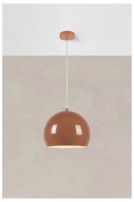 Barna függőlámpa fém búrával ø 28 cm Pop – Markslöjd