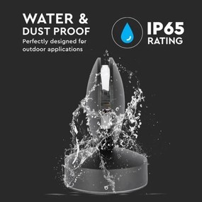 LED Kültéri fali lámpa LED/7W/230V 3000K IP65 fekete