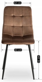 Barna Bársony Étkezőszék. PERU
