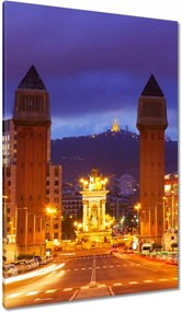 Festmények 80x120 Barcelona Panorama