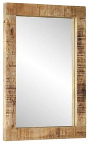 5 részes tömör mangófa fürdőszobai bútorszett