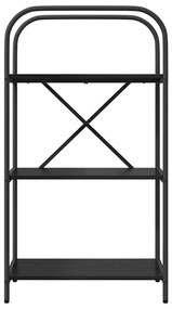 Könyvespolc Musta tammi 60 x 30 x 109 cm Faanyag
