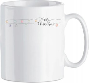 Karácsonyi Bögre Boldog Karácsonyt Lámpák 330 ml