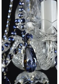 Wranovsky JWZ102052101 - Kristály csillár láncon DE LUXE 5xE14/40W/230V