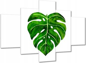 Vászonkép 100x70 Modern levél motívum