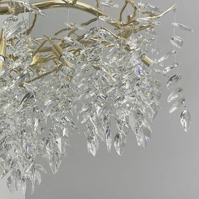 Luxus függő kristálycsillár 12 x G9 - CA011/800
