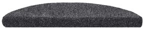 30 db sötétszürke öntapadó lépcsőszőnyeg 56 x 17 x 3 cm