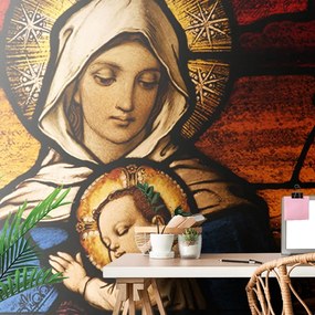 Öntapadó tapéta Szűz Mária a kis Jézussal