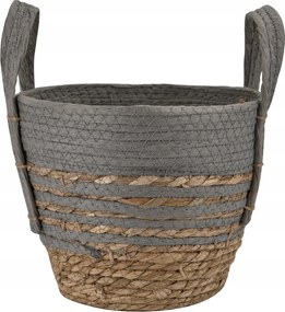 "Bali" kosár M szürke"