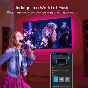 Govee - TV 46-60" SMART LED háttérvilágítás RGB + távirányítás